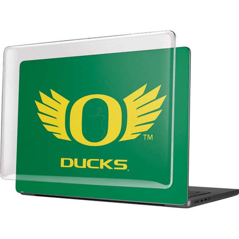 University of Oregon Ducks Green MacBook Pro 14in (2021-24) Case plus Skin